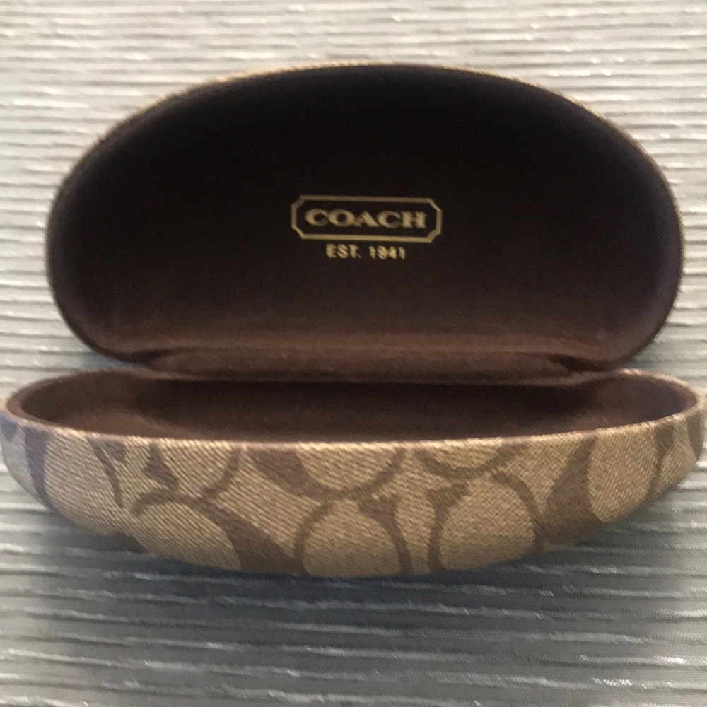 Coach authentic eyeglass case